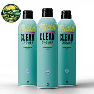 Non-Toxic Shower Cleaner- Lemon Mint 3 Pack